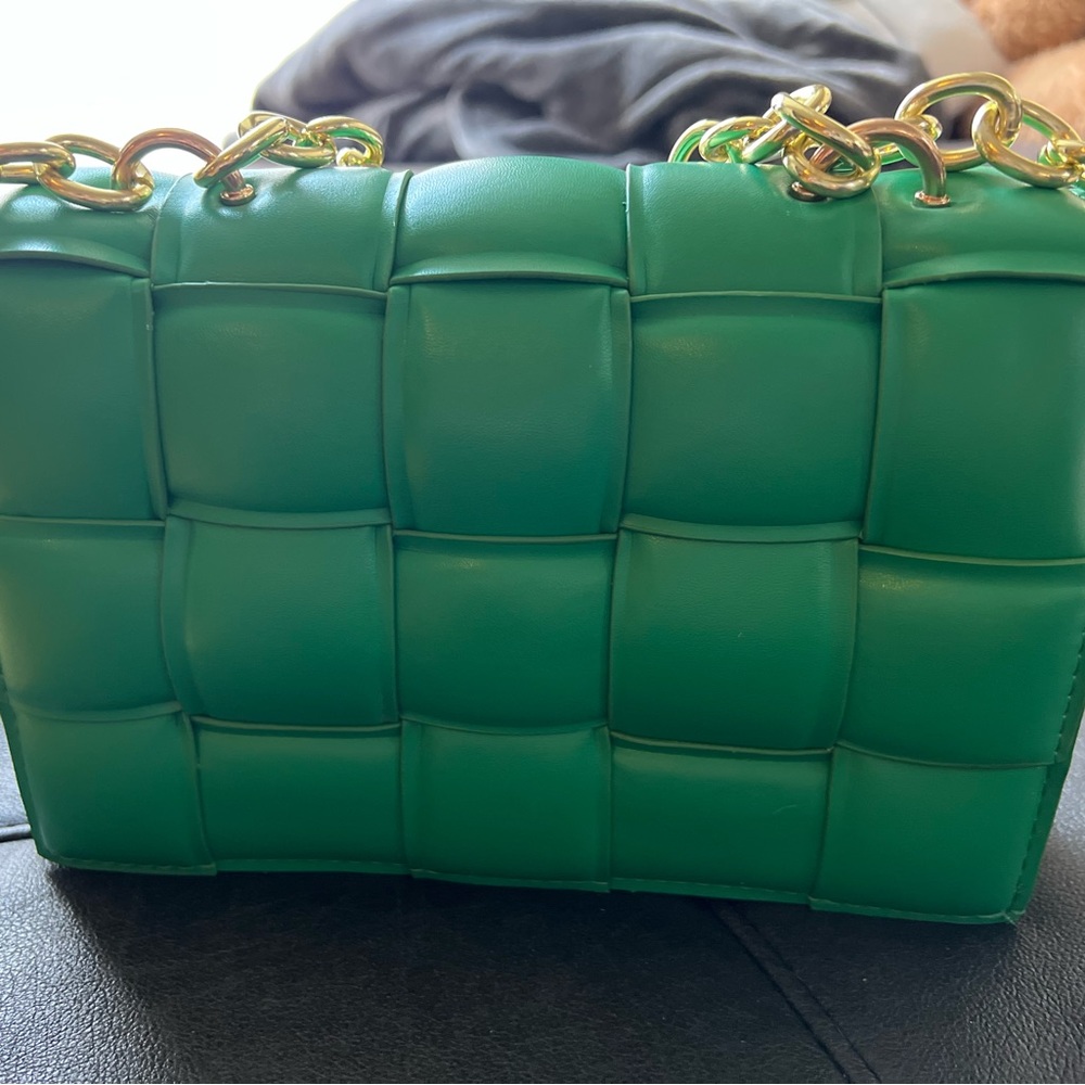 Purse/handbag 10”x6”. Green.